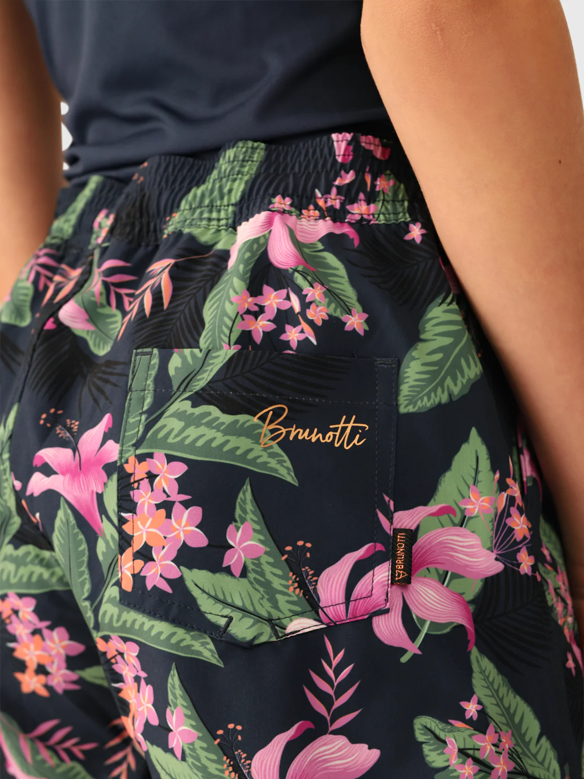 Tulya-Tropicana Girls Swim Shorts | Indigo Blue - Image 8
