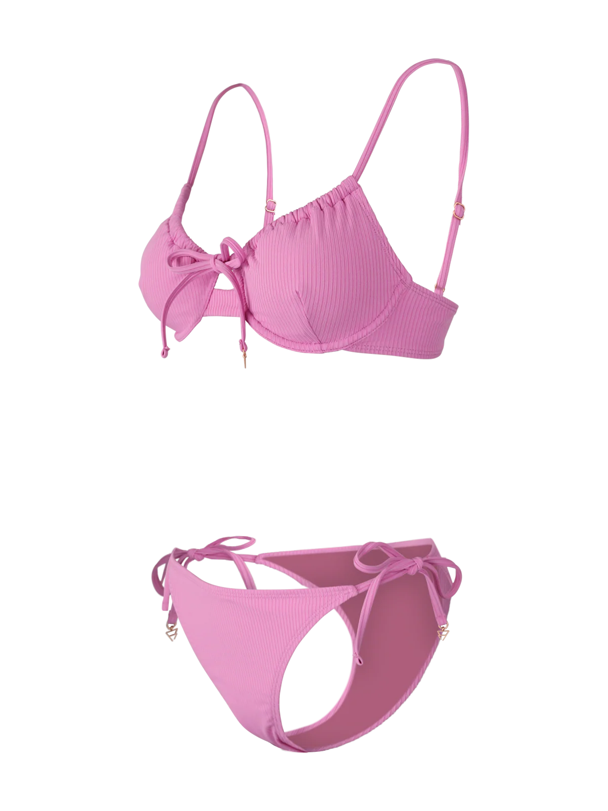 Tutaire-Rib Women Underwire Bikini Set | Violet - Image 11