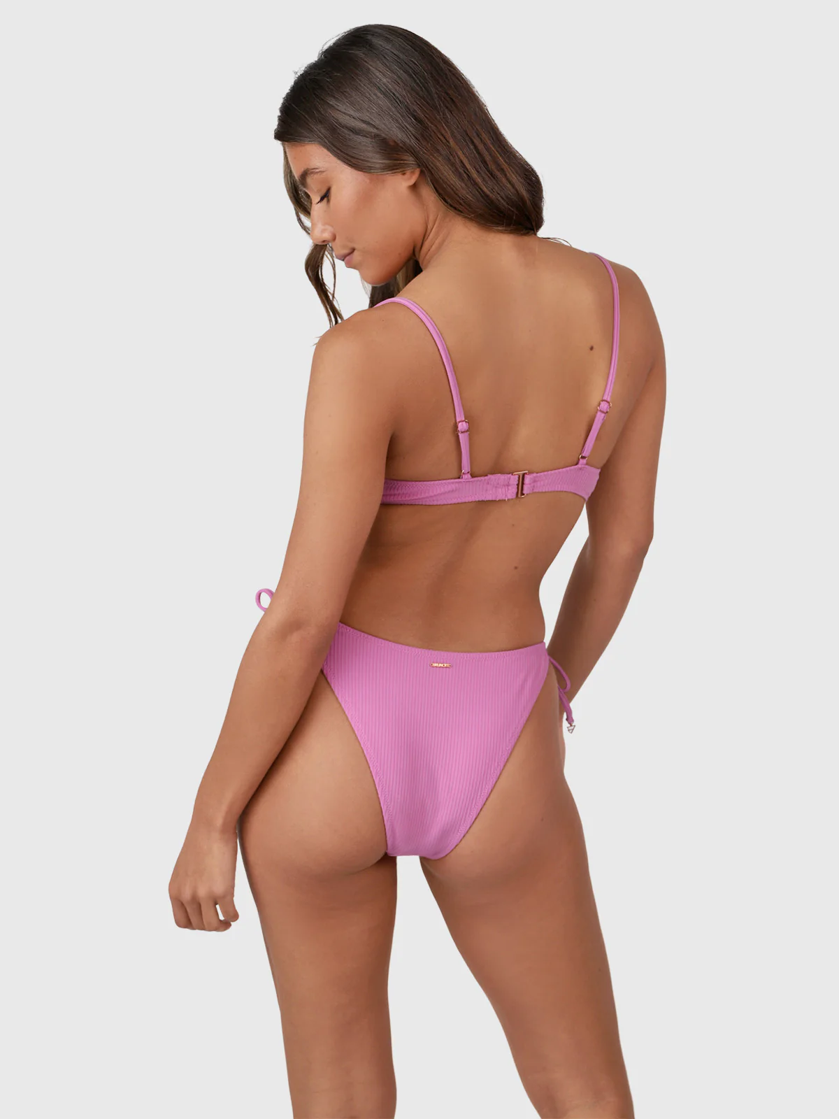 Tutaire-Rib Women Underwire Bikini Set | Violet - Image 3