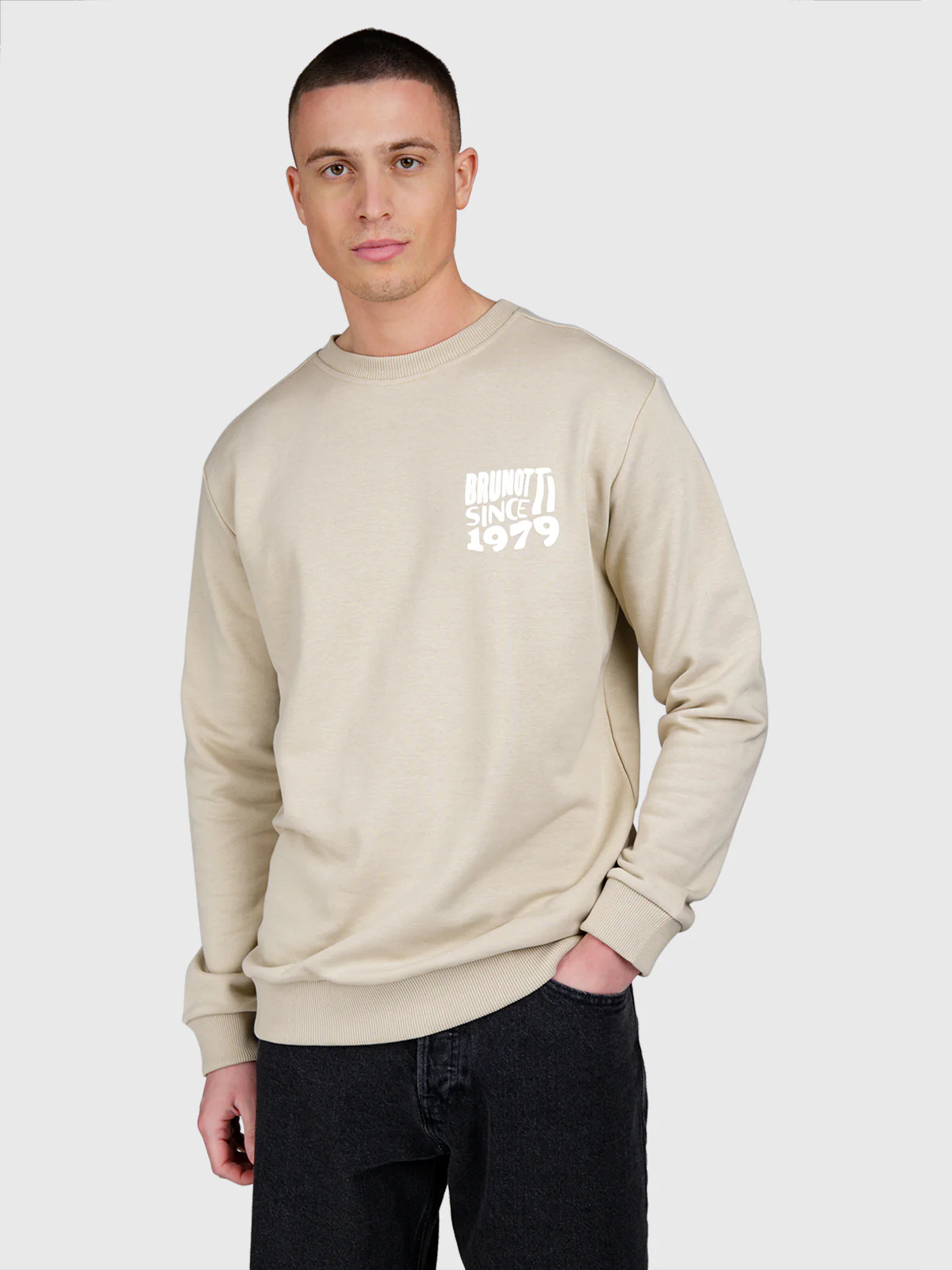 Vito Men Sweater | Feather Grey - Image 2