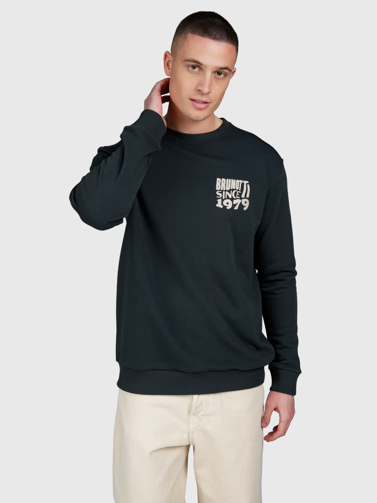 Vito Men Sweater | Pirate Black - Image 2