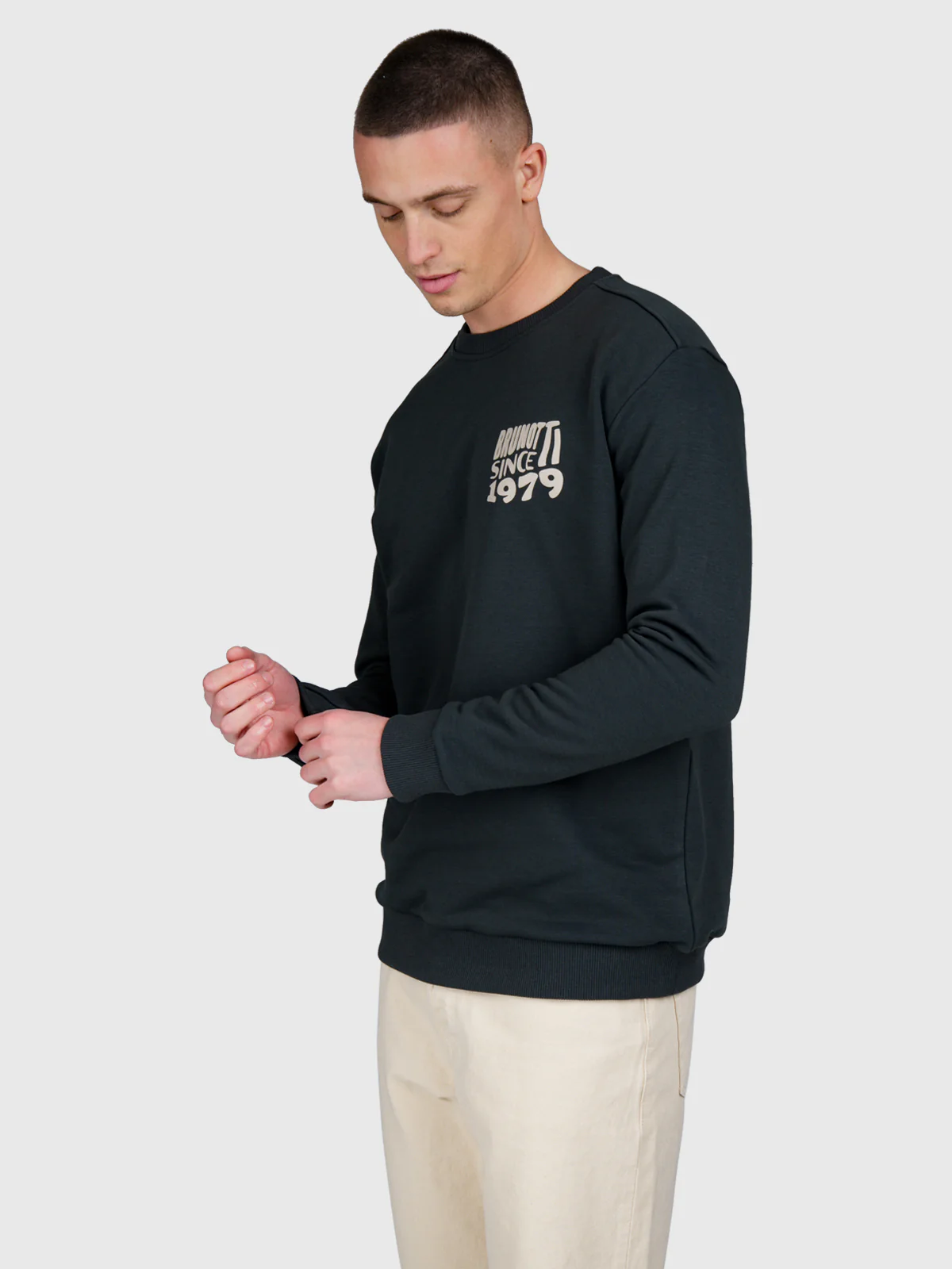Vito Men Sweater | Pirate Black - Image 4