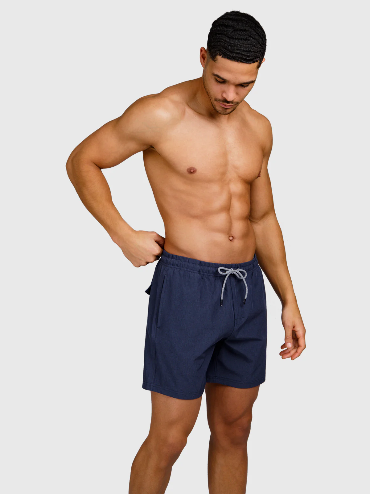 Volleyer Men Swim Shorts | Indigo Blue - Image 6