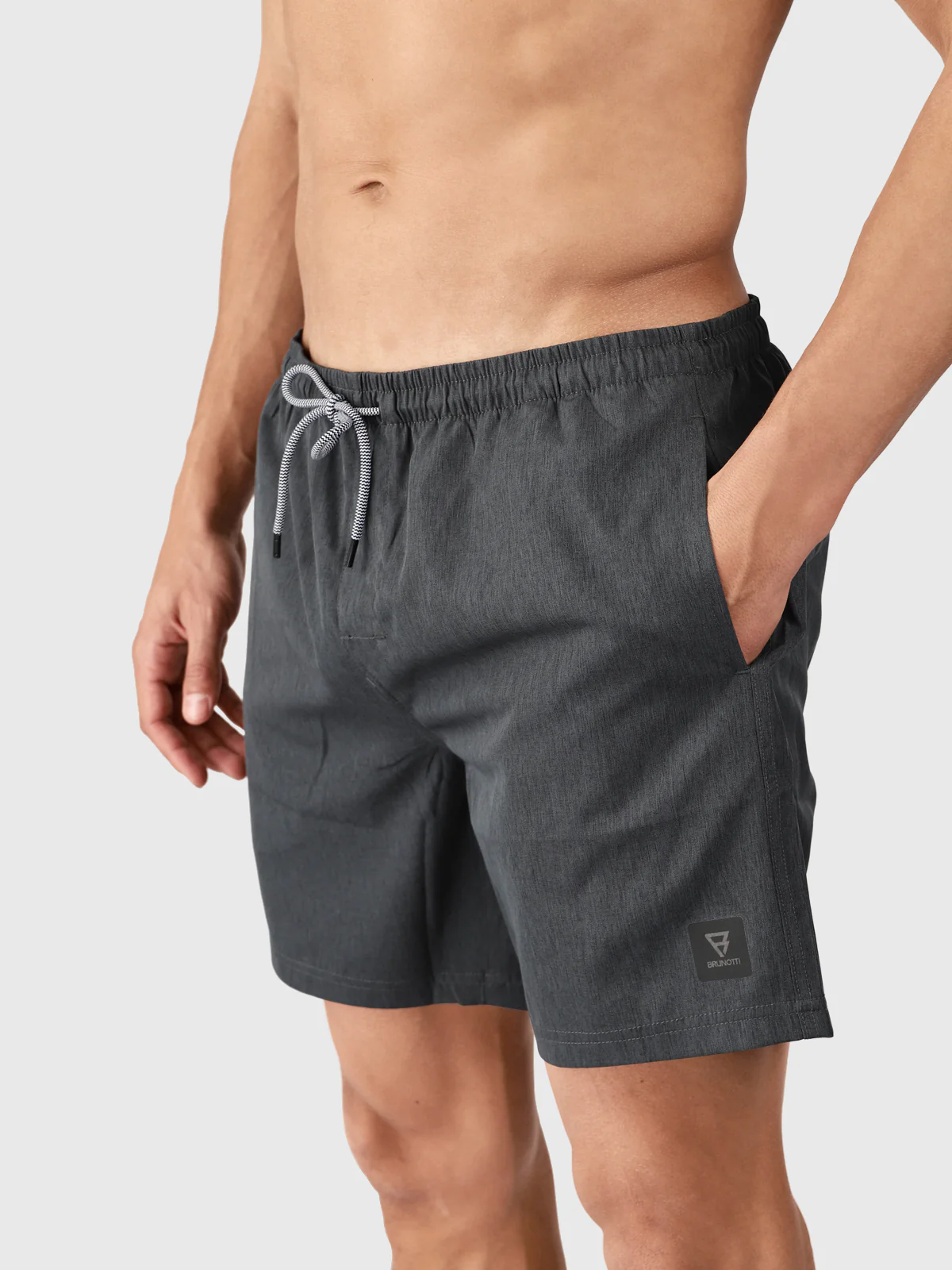 Volleyer Men Swim Shorts | Pirate Black - Image 2