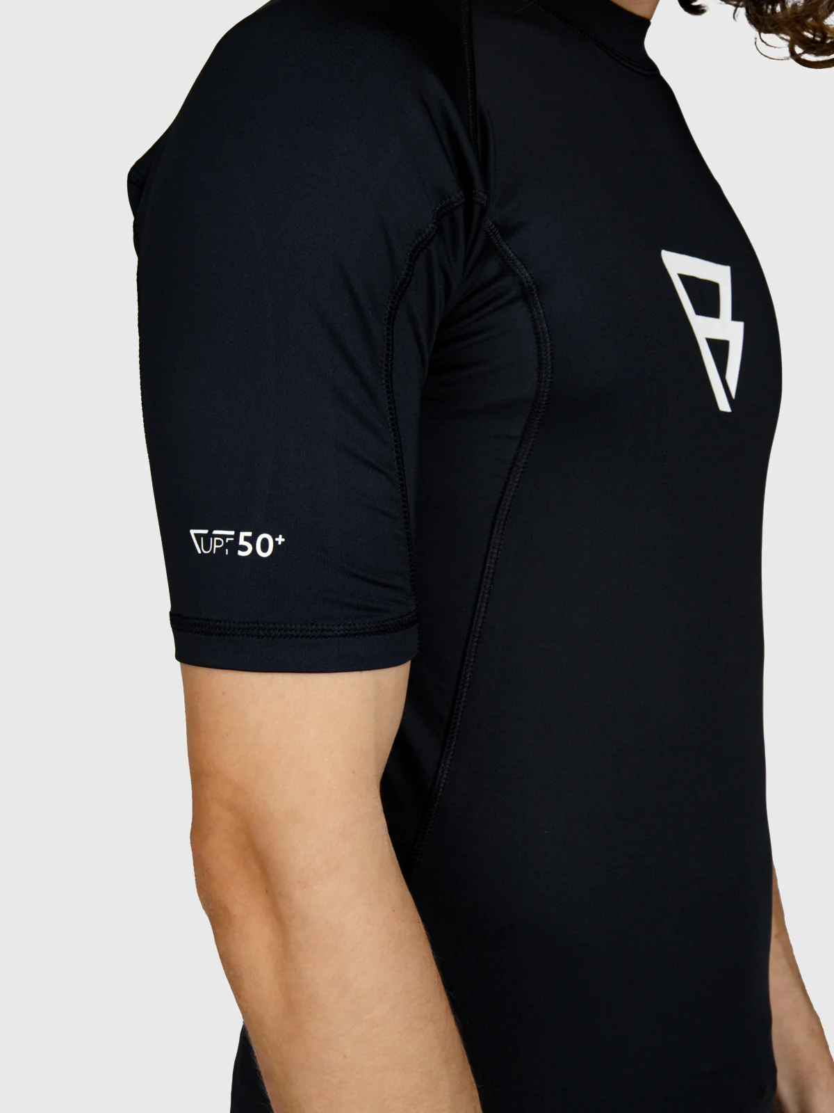 Waveguard Men Rashguard | Black - Image 10