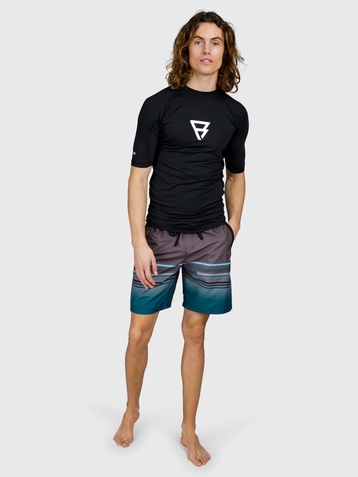 Waveguard Men Rashguard | Black - Image 5