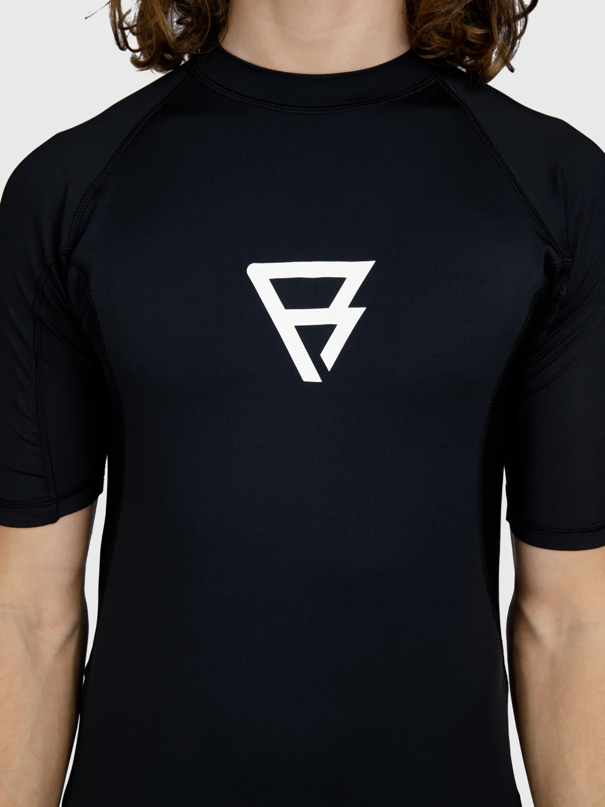 Waveguard Men Rashguard | Black - Image 6