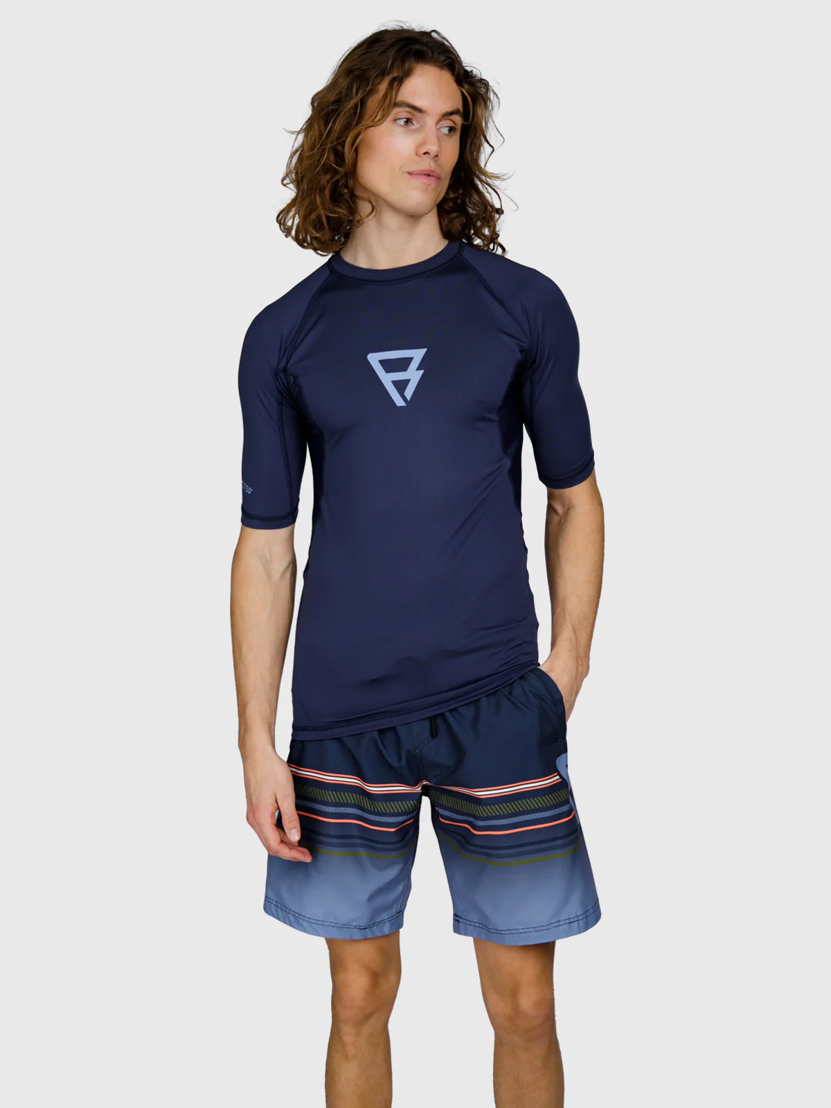 Waveguard Men Rashguard | Indigo Blue