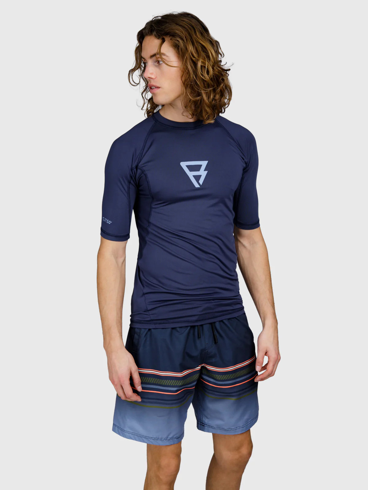 Waveguard Men Rashguard | Indigo Blue - Image 3