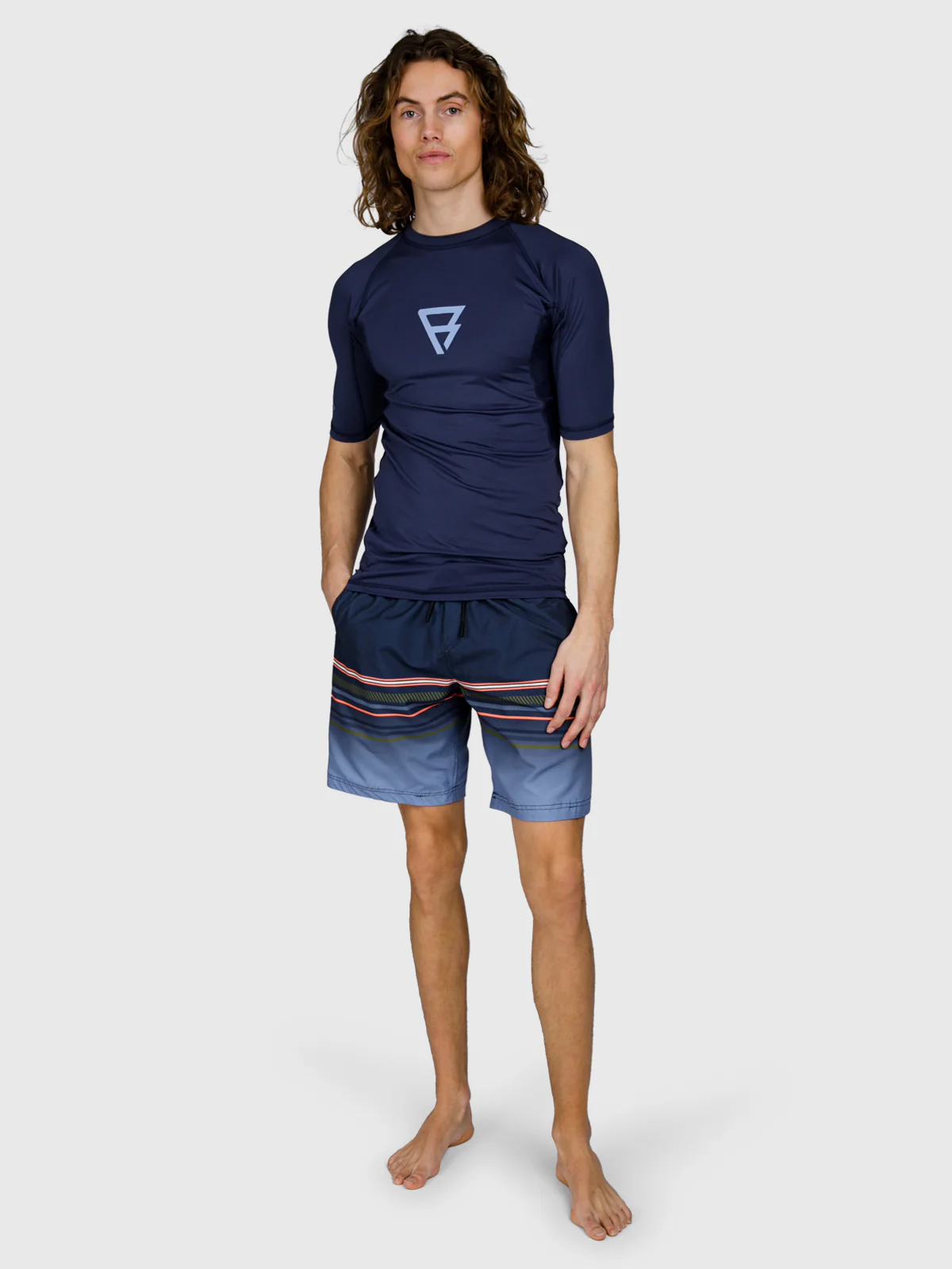 Waveguard Men Rashguard | Indigo Blue - Image 5