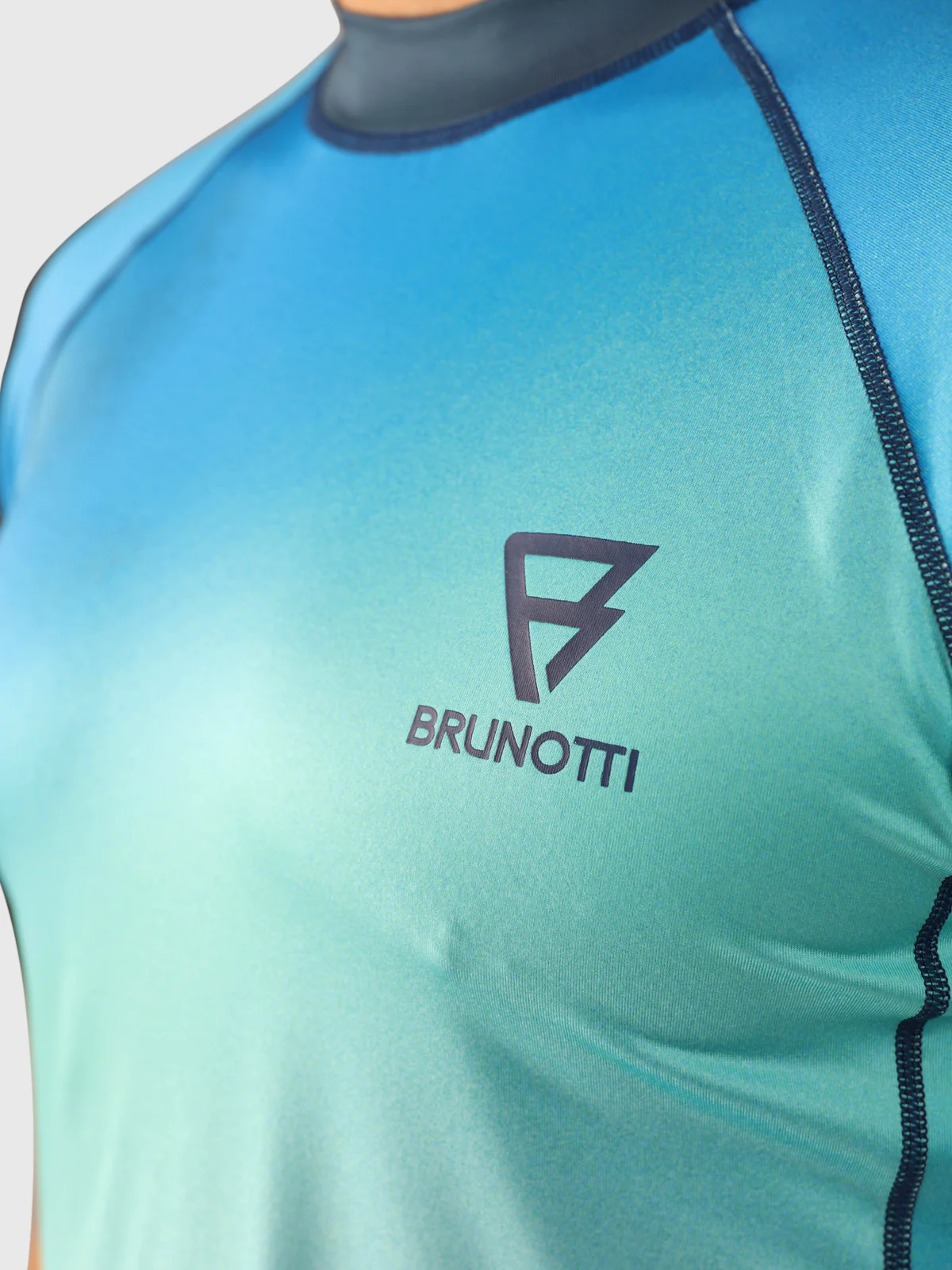 Waveguard-Spray Men Rashguard | Neon Blue - Image 6