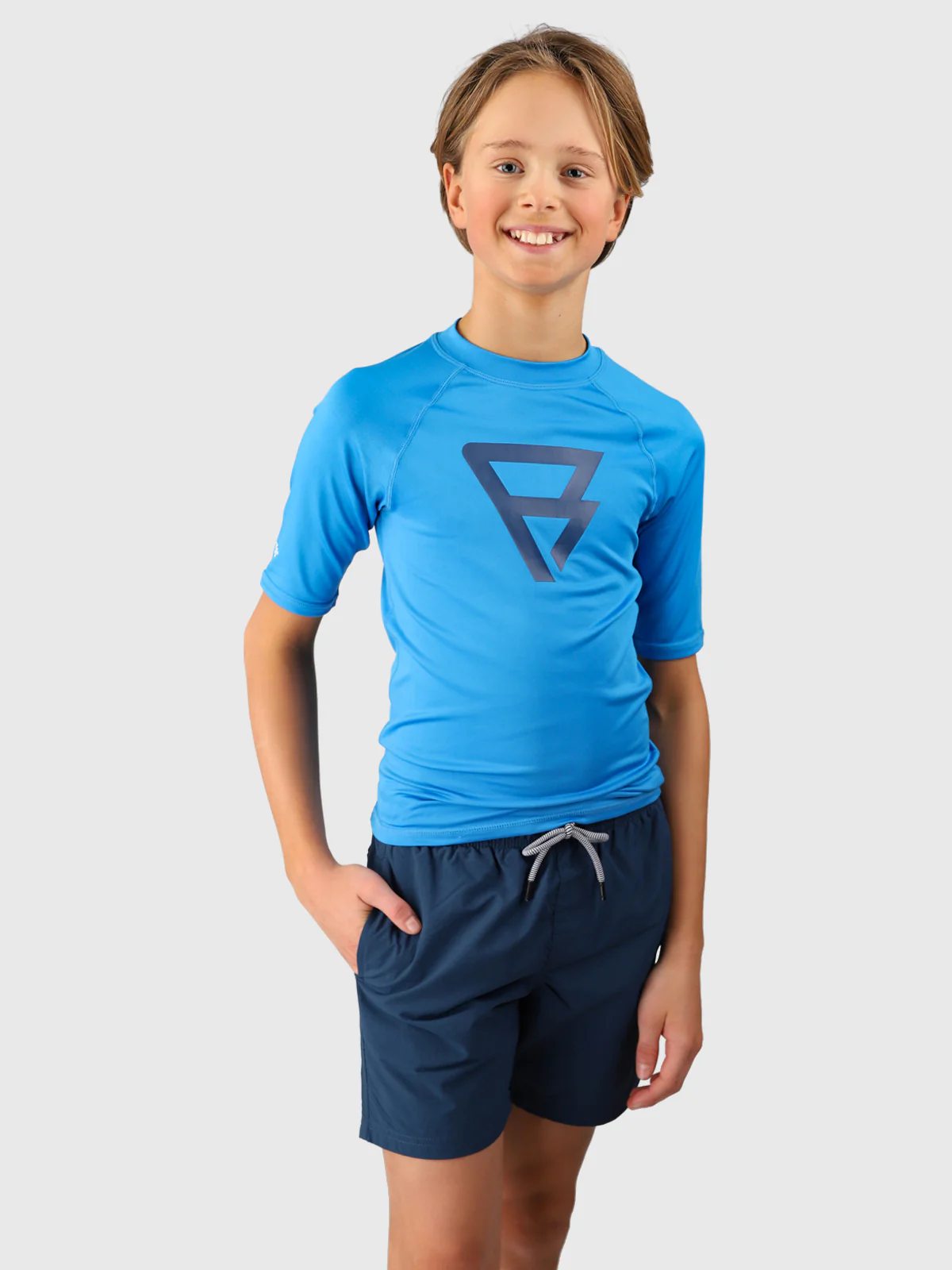 Waveguardy Boys Rashguard | Neon Blue - Image 3