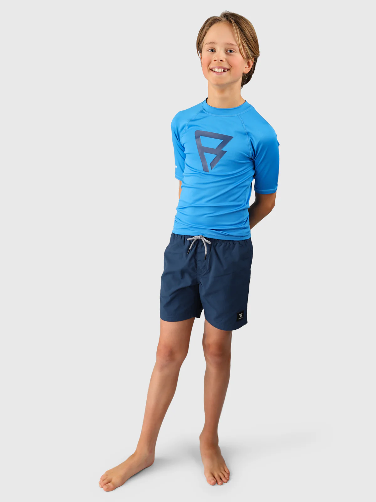 Waveguardy Boys Rashguard | Neon Blue - Image 5