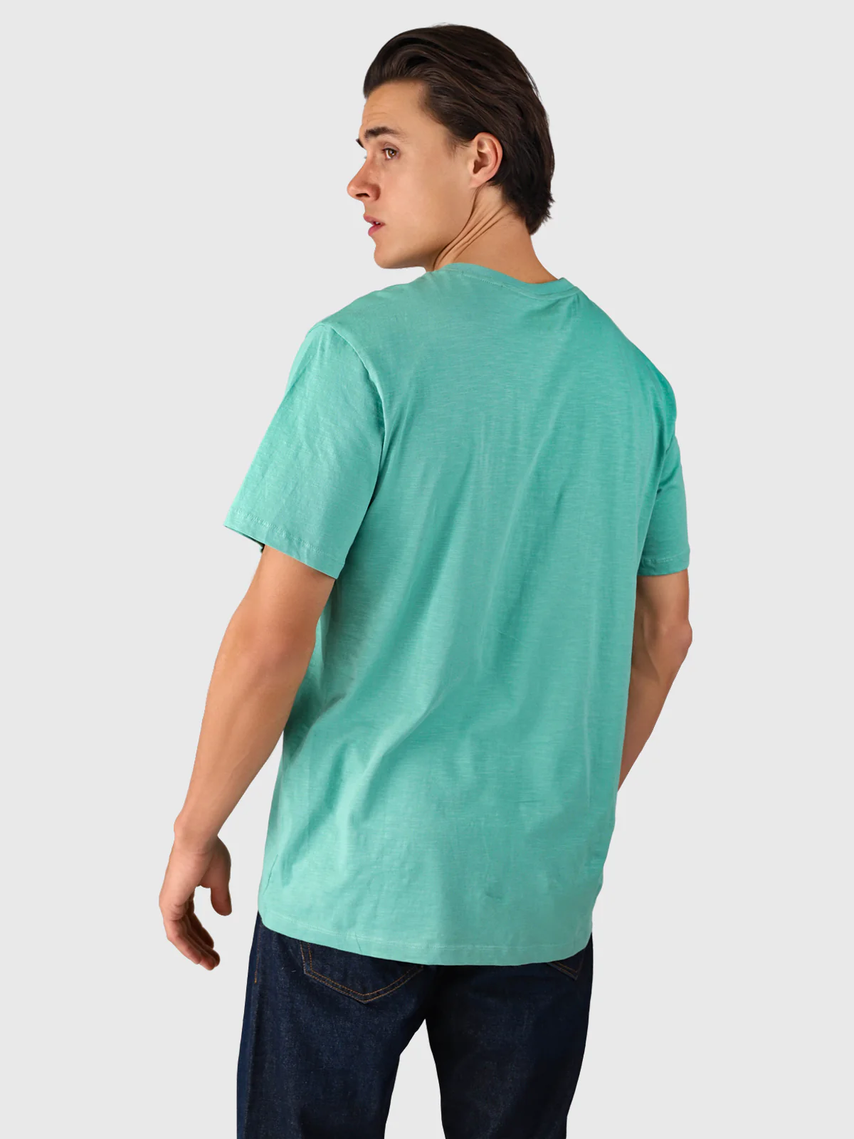Whiterly Men T-shirt | Bottle Green - Image 6