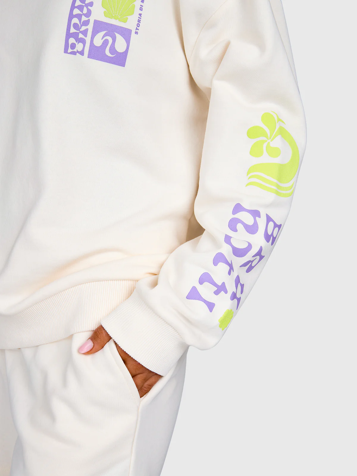 Yanouka Women Sweater | Cream - Image 10