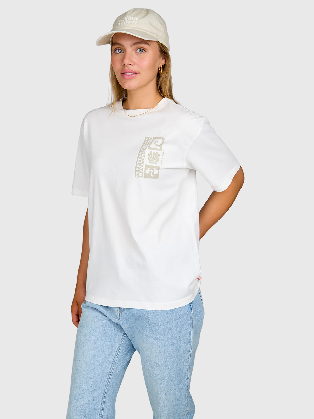 Zennanda Women T-shirt | Snow - Image 4