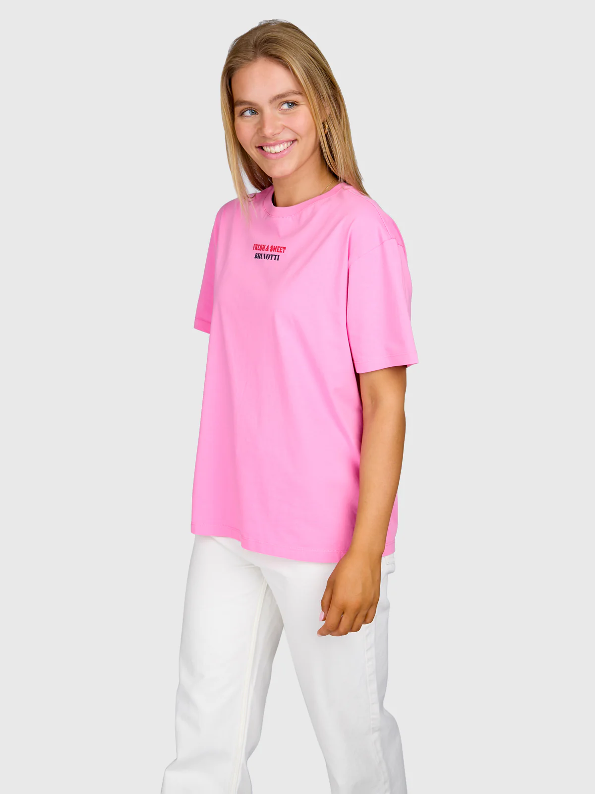 Zeta Women T-shirt | Fuchsia Pink - Image 4