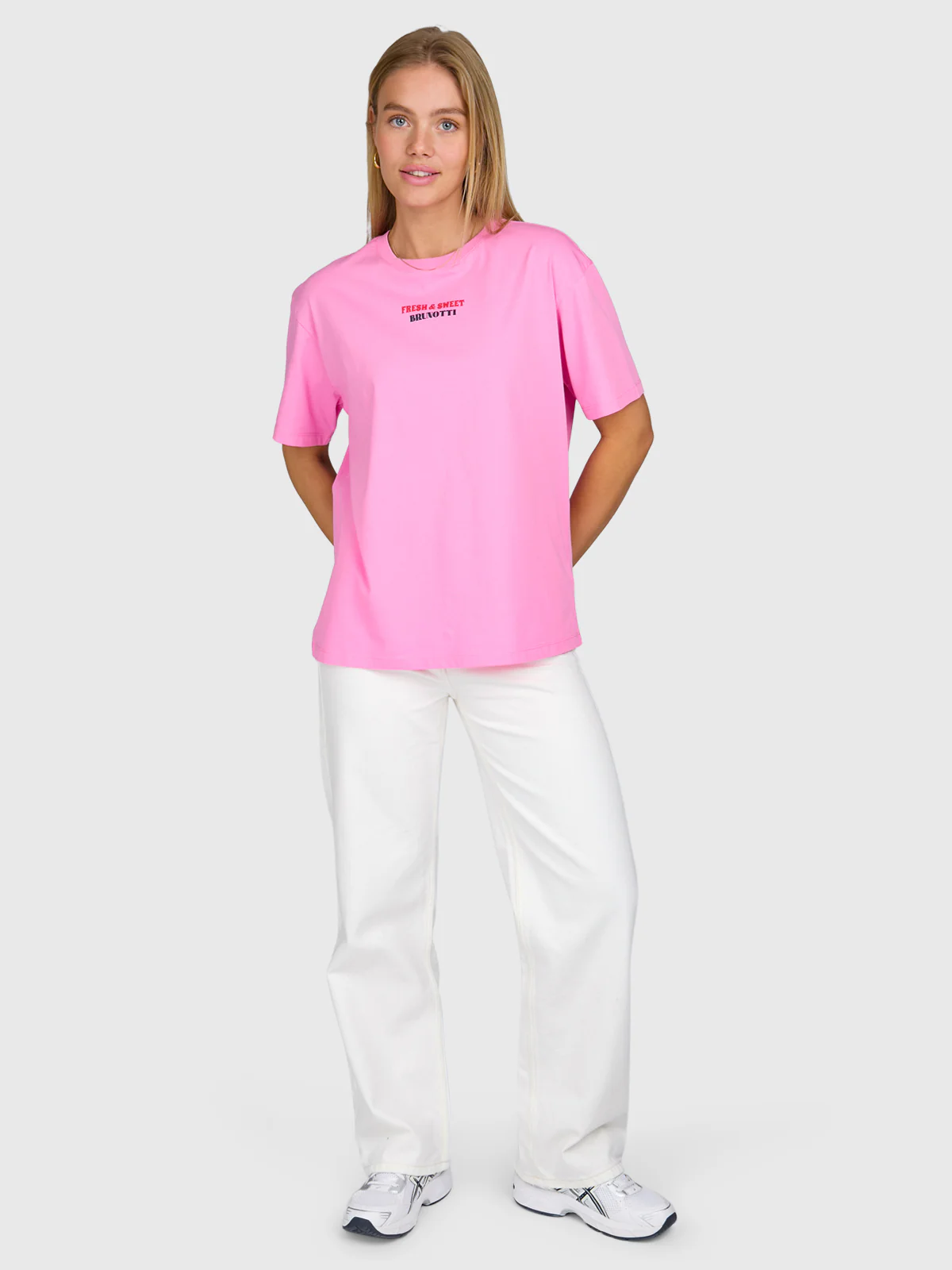 Zeta Women T-shirt | Fuchsia Pink - Image 5
