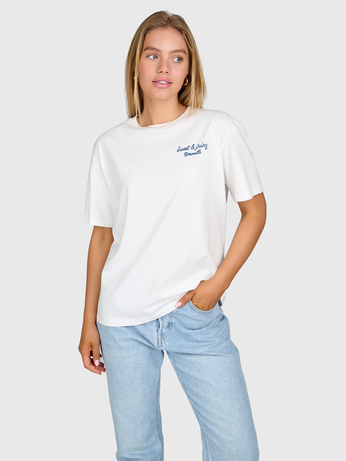 Zeta Women T-shirt | Snow - Image 11