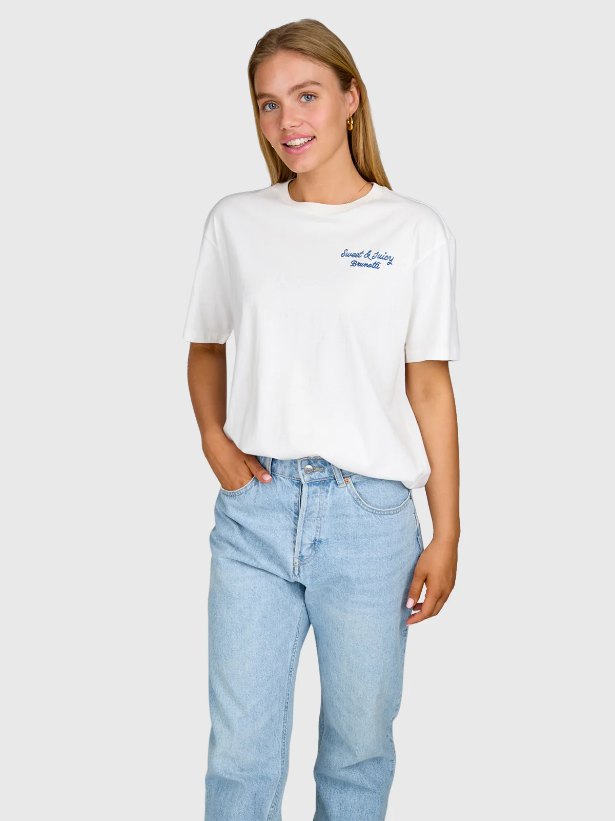 Zeta Women T-shirt | Snow - Image 2