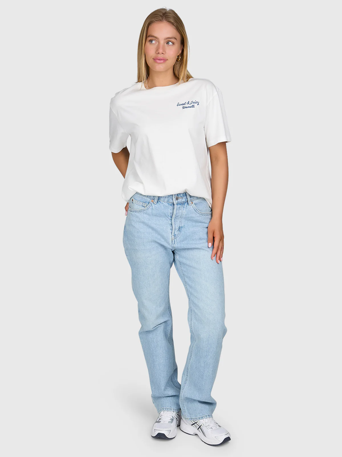 Zeta Women T-shirt | Snow - Image 4
