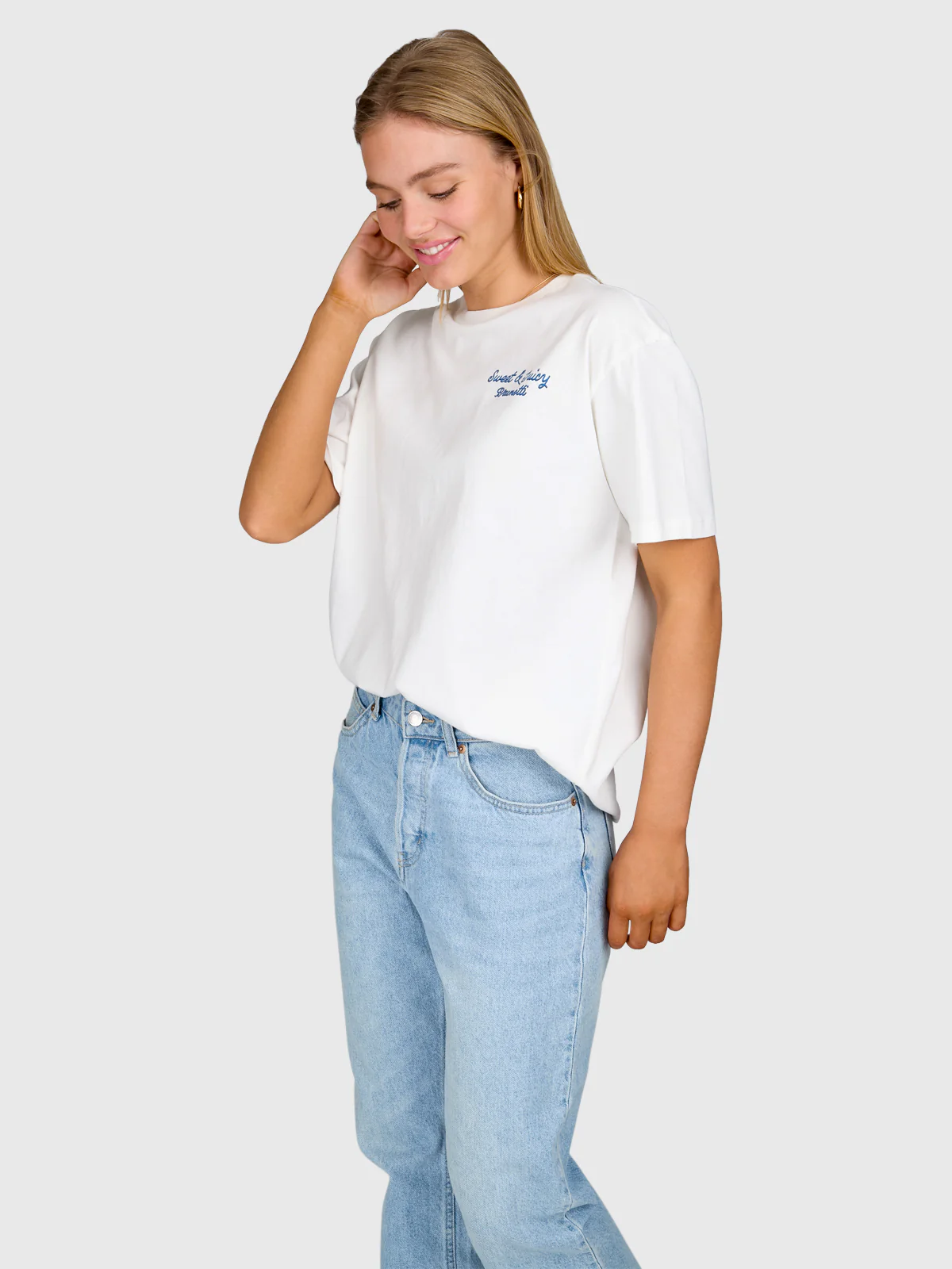 Zeta Women T-shirt | Snow - Image 5