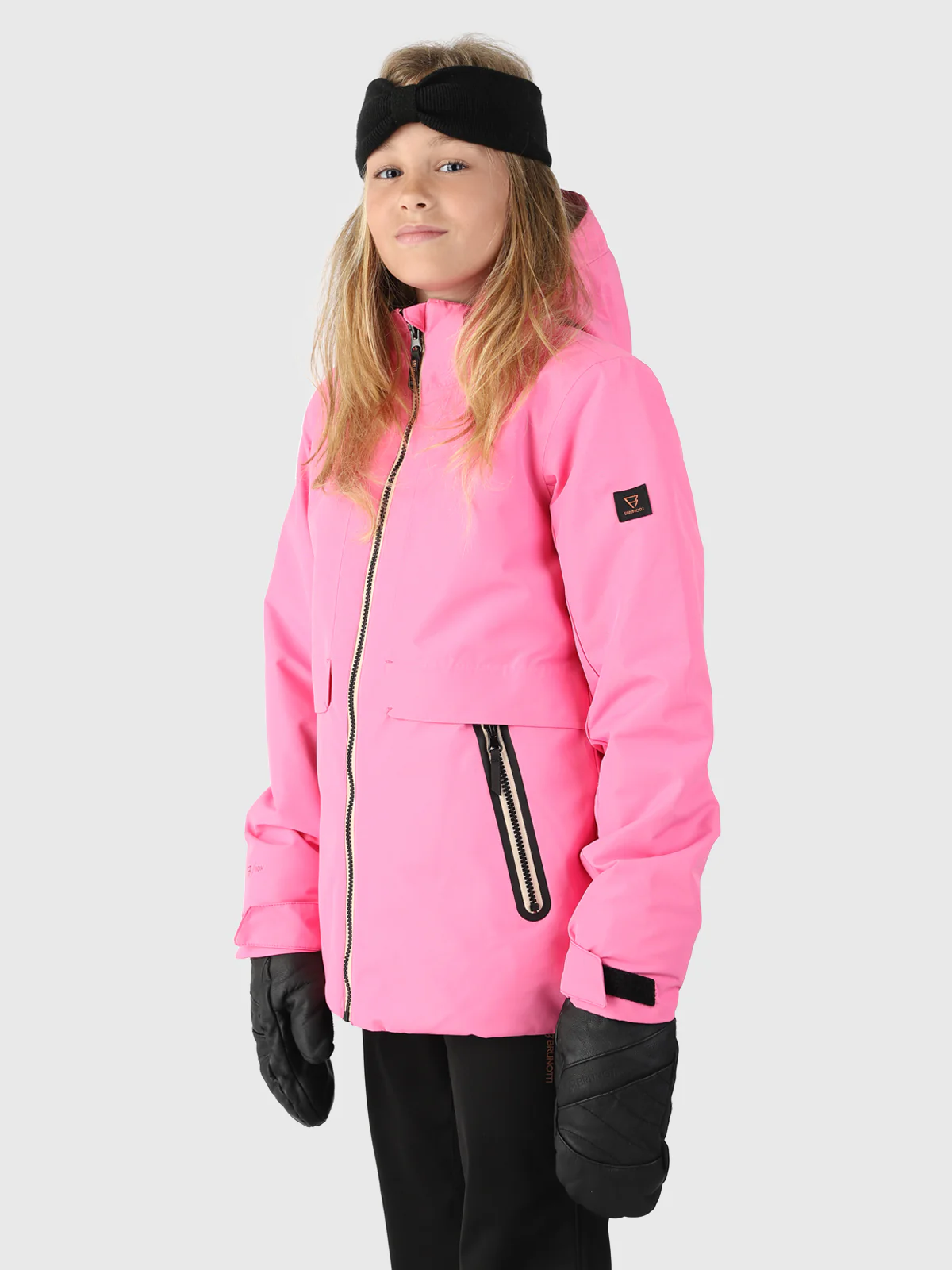 Zumba Girls Snow Jacket | Pink - Image 4